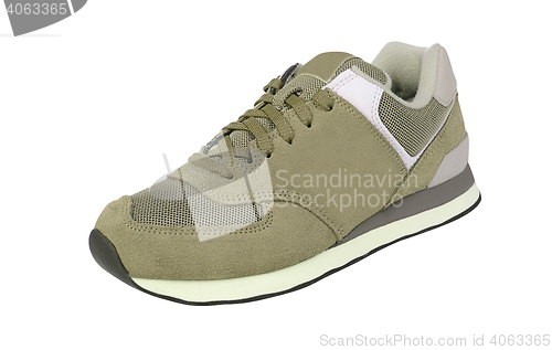 Image of running shoe isolated