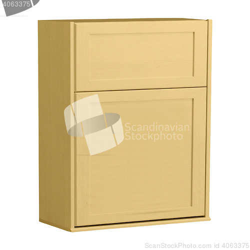 Image of cabinet for use in bathrooms and kitchens