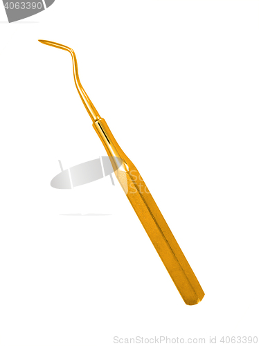 Image of dentist probe dental equipment