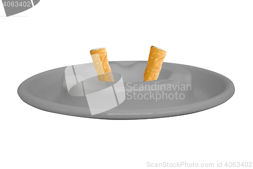 Image of Ashtray isolated on white