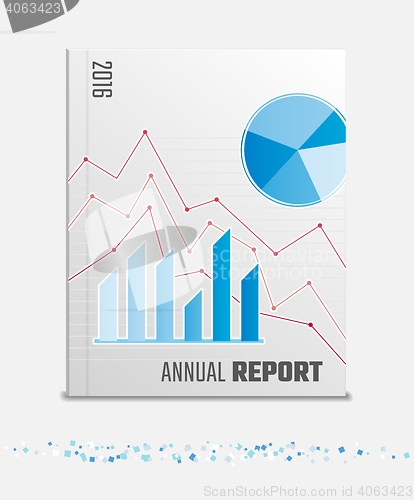 Image of annual report brochure