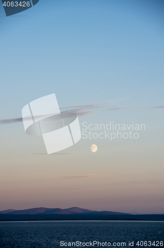 Image of Sunset in Greenland