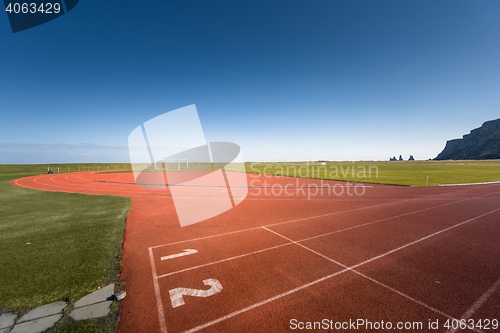 Image of Running track outdoors