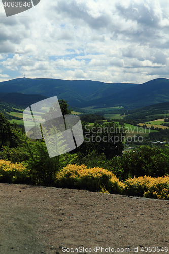 Image of jeseniky mountains landscape