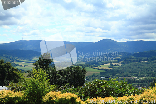 Image of jeseniky mountains landscape
