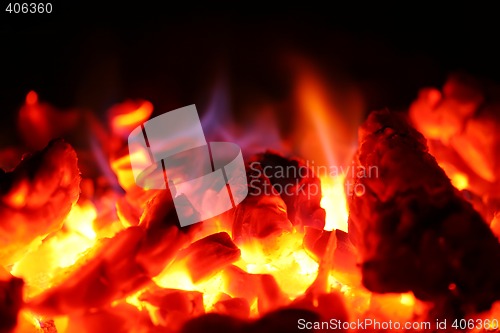 Image of Fire in Stove