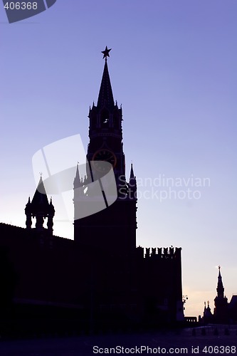 Image of Tower of Moscow Kremlin