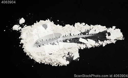 Image of white powder