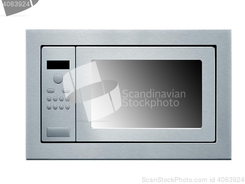 Image of Microwave isolated on white