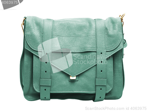 Image of Woman leather bag isolated