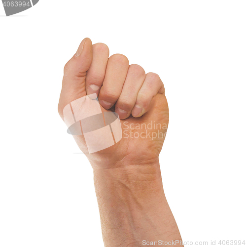 Image of Male clenched fist