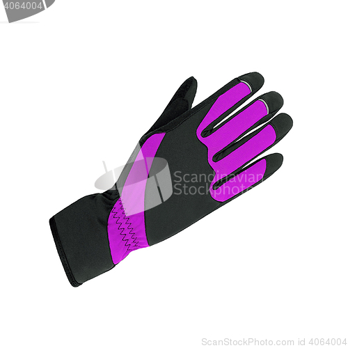 Image of glove isolated on white