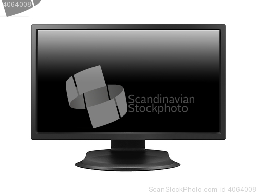 Image of monitor on white background