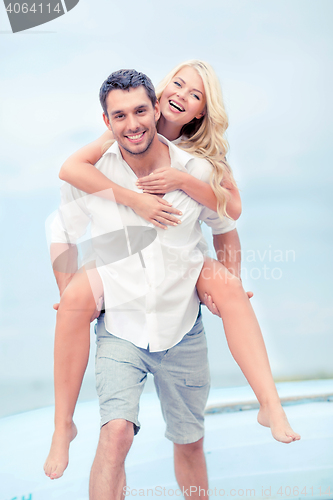 Image of couple at seaside