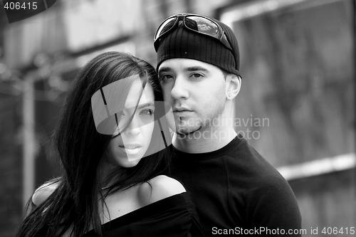 Image of contemporary couple