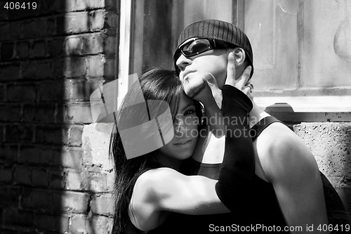 Image of passionate couple