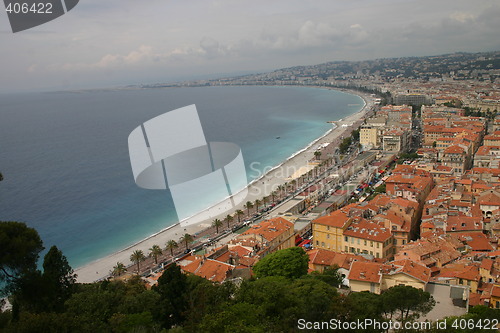 Image of The French Mediterranean city Nice