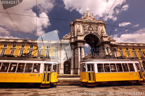 Image of EUROPE PORTUGAL LISBON TRANSPORT FUNICULAR TRAIN