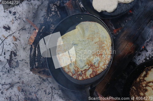 Image of  Maslenitsa ( Butter Week). Russian festival week before Lent 