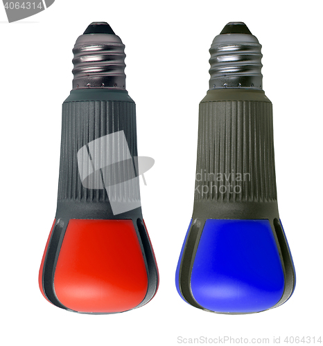 Image of Two light bulbs 