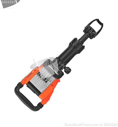 Image of Jackhammer on white background