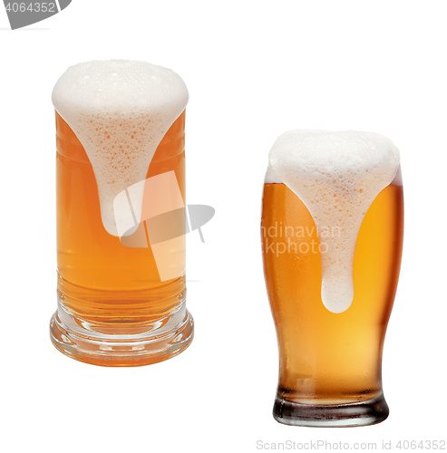 Image of Glasses of beer