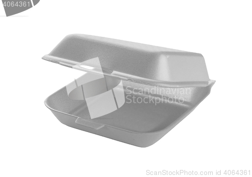 Image of Styrofoam container empty 