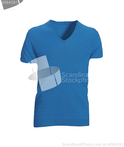 Image of blue t shirt