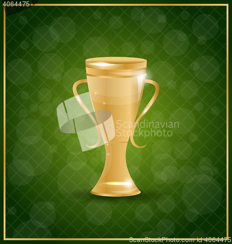 Image of Golden Trophy Cup