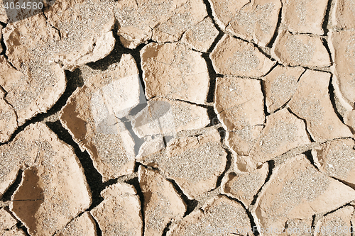 Image of dry mud desert background texture