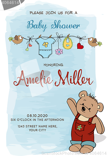Image of Lovely baby shower card