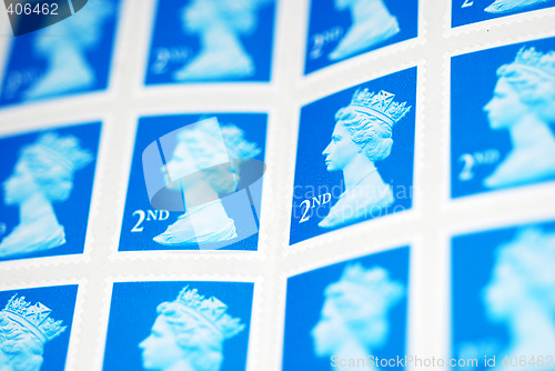 Image of A Sheet of Postage Stamps