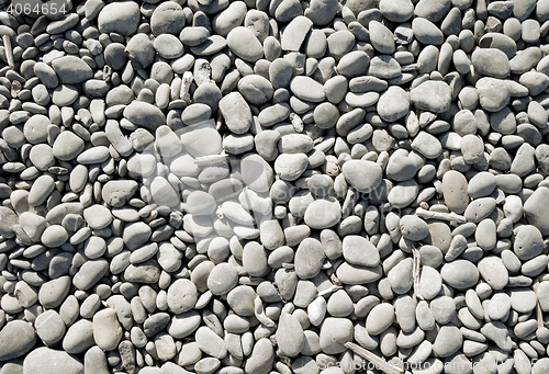 Image of pebbles background texture