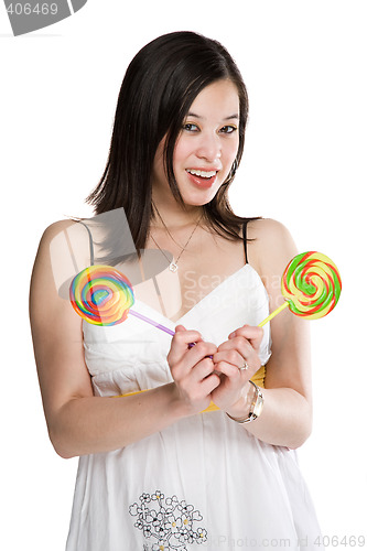 Image of Lollipops woman