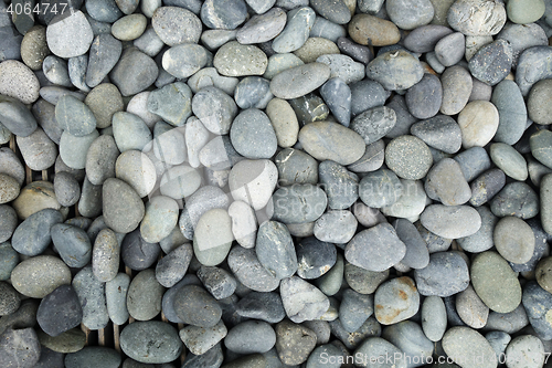 Image of Gray  pebble as background