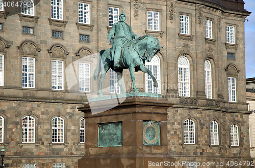 Image of Christiansborg Palace in Copenhagen, Denmark