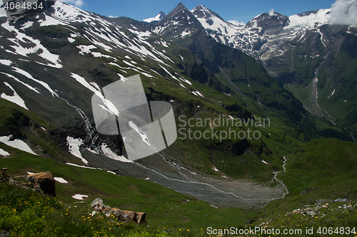 Image of Landscape at the Grossglockner High Alpine Road, Austria