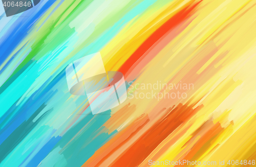 Image of digital painting abstract background