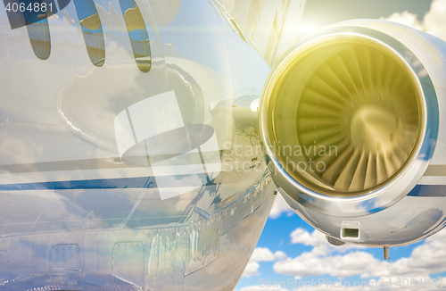 Image of Private Jet Abstract