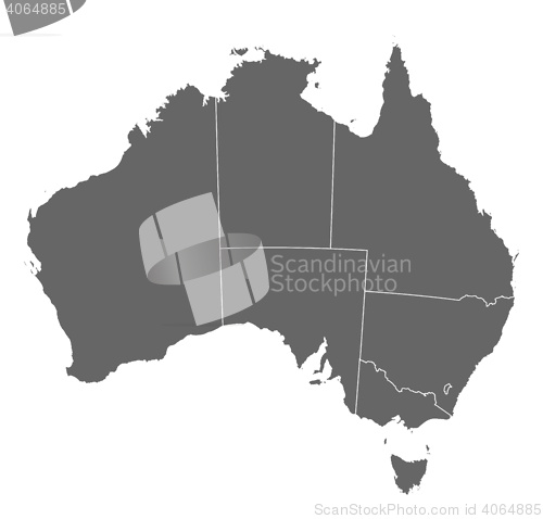 Image of Map - Australia