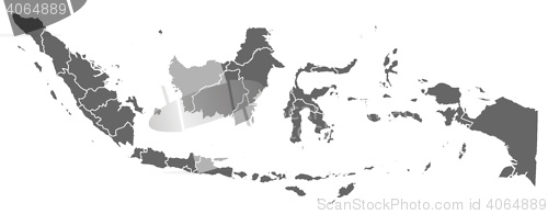 Image of Map - Indonesia