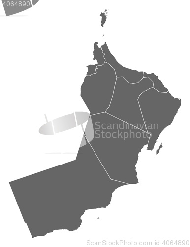 Image of Map - Oman
