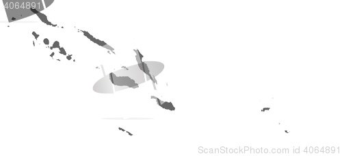 Image of Map - Solomon Islands