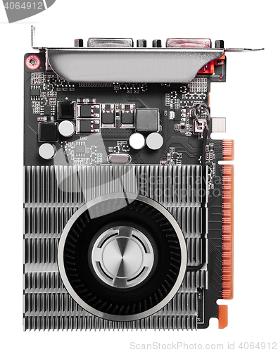 Image of Computer videocard isolated