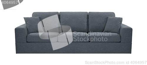 Image of sofa isolated on white