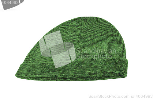 Image of knitted hat isolated