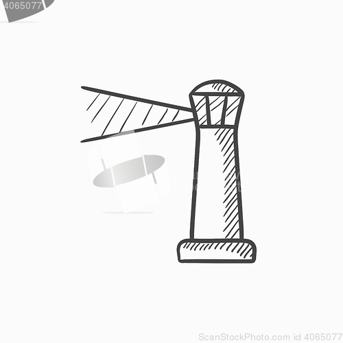 Image of Lighthouse sketch icon.