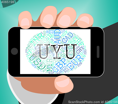 Image of Uyu Currency Indicates Forex Trading And Banknotes