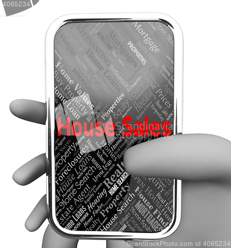 Image of House Sales Indicates Phones Www And Phone