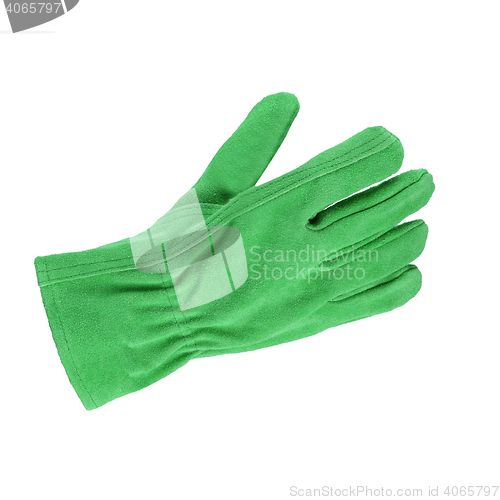 Image of glove isolated on white background